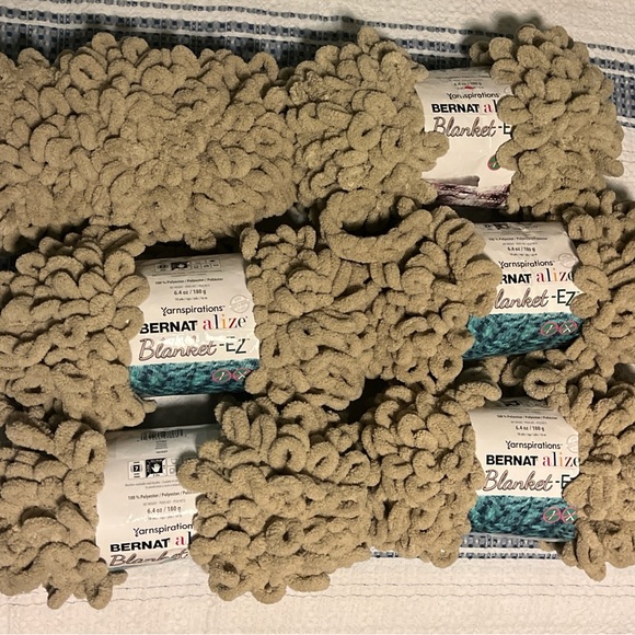 Blanket-EZ Yarn - Tan - Picture 2 of 2